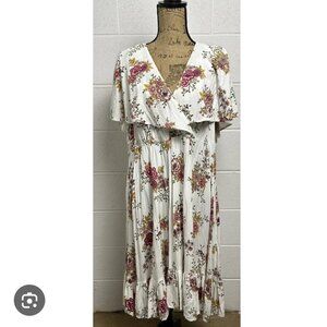 Torrid floral dress size 1